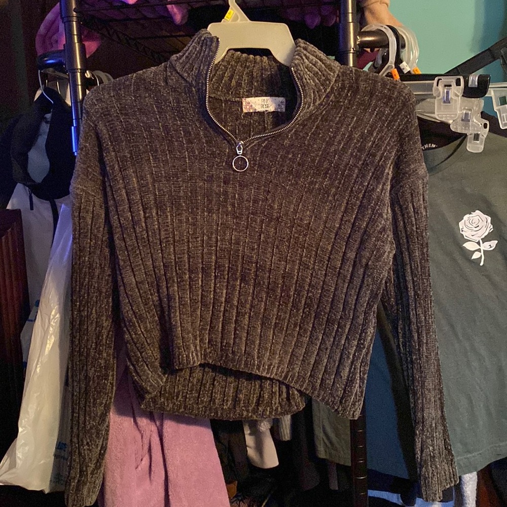 Olive green pull over